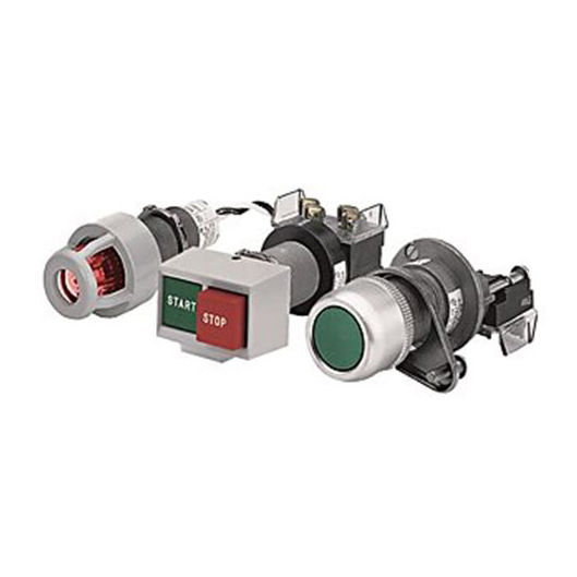 Пусковая кнопка на пружине / чувствительная / с аварийной остановкой / электромеханическая